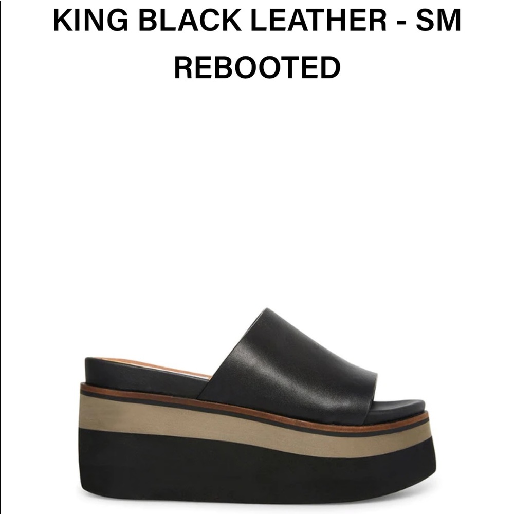 KING BLACK LEATHER - STEVE MADDEN
REBOOTED